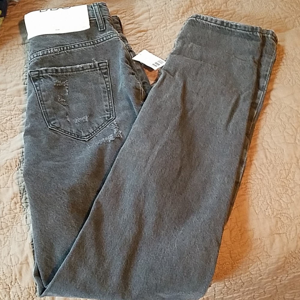 NWT BDG UO distressed mom jeans